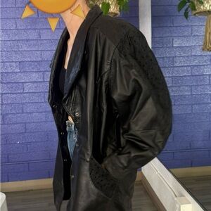 Pelle Studio Elegant Black Leather Jacket